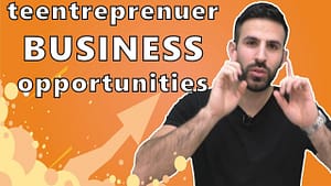 Business opportunities for young entrepreneurs